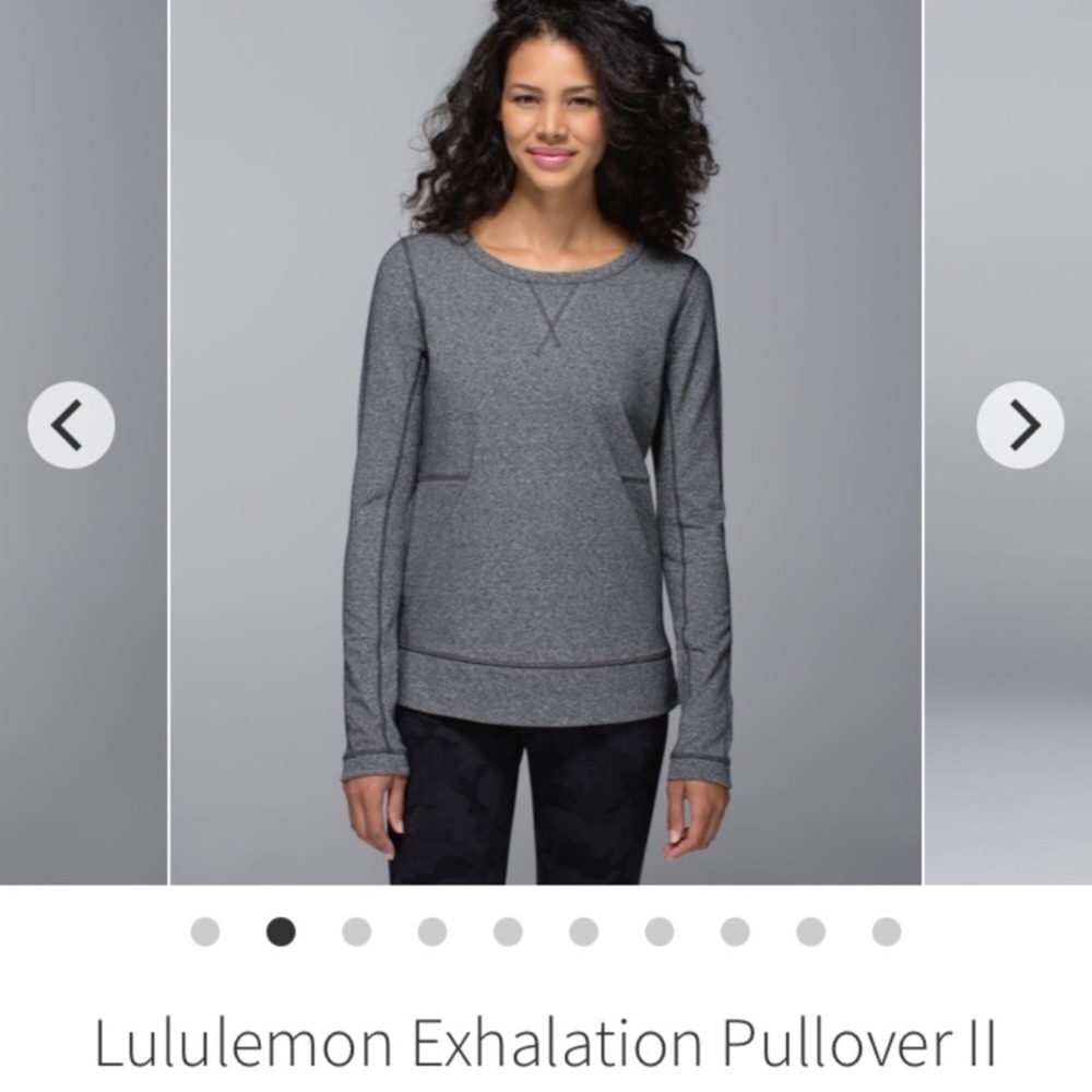 Lululemon exhalation Pullover II